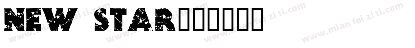 new star字体转换